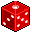 Dice icon from Hide Itoh